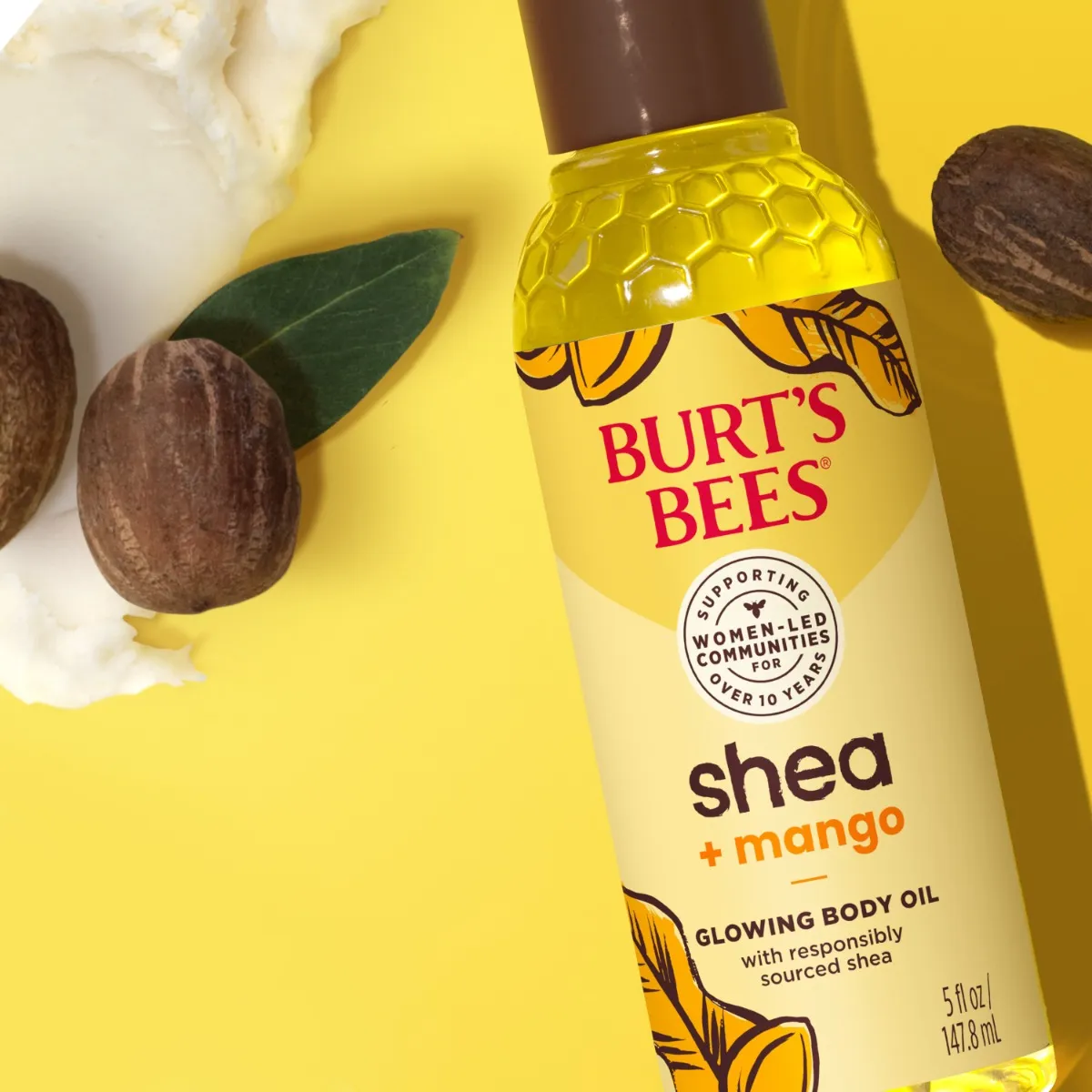 Shea Body Oil de Burt’s Bees.