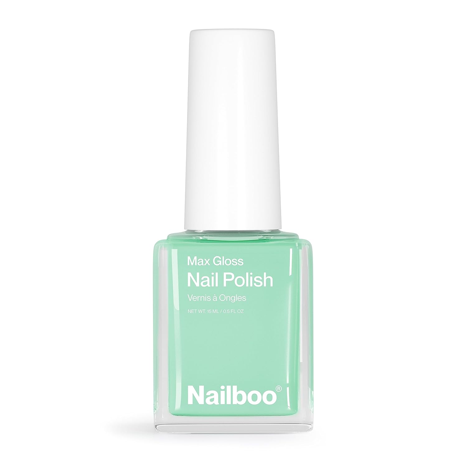 Esmalte verde pastel de Nailboo.