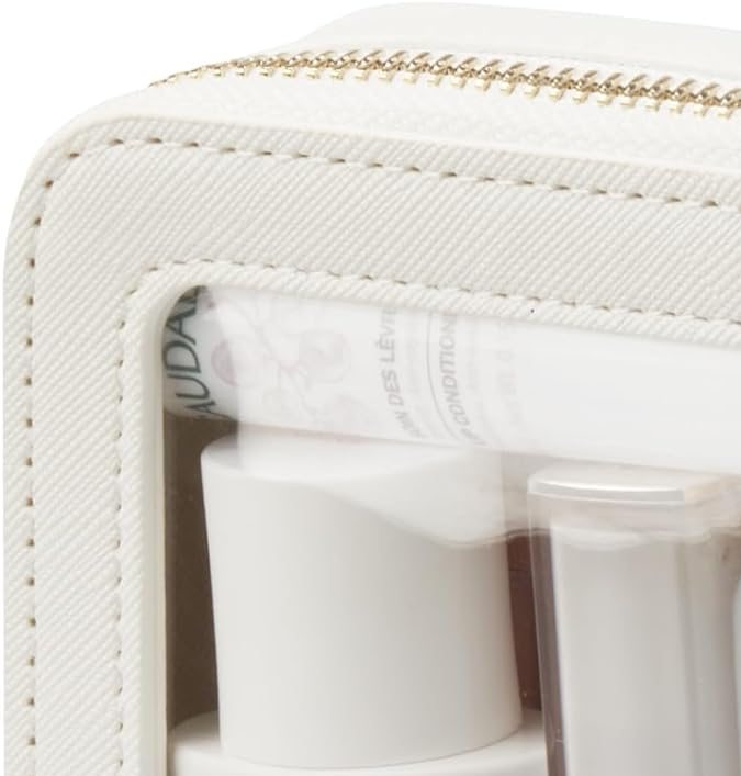 Bolsa de maquillaje transparente de Popvibe