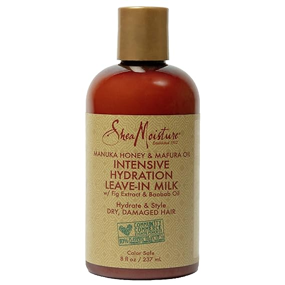 Intensive Hydration Leave In Milk de Shea Moisture.