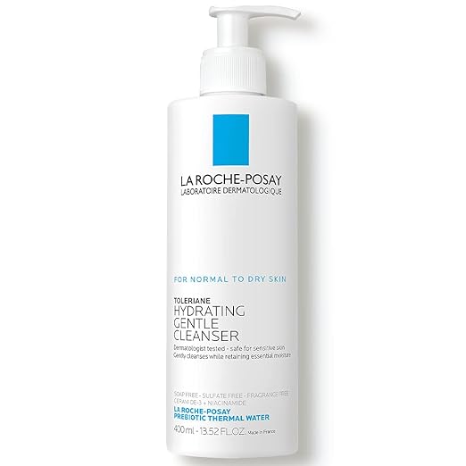 Hidrating Gentle Cleanser de La Roche Posay.