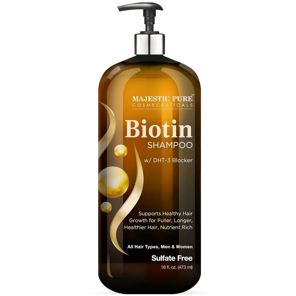 Biotin Shampoo de Majestic Pure.