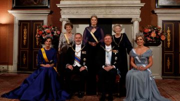 La reina Letizia destaca en el banquete de Estado organizado por los reyes de Países Bajos.