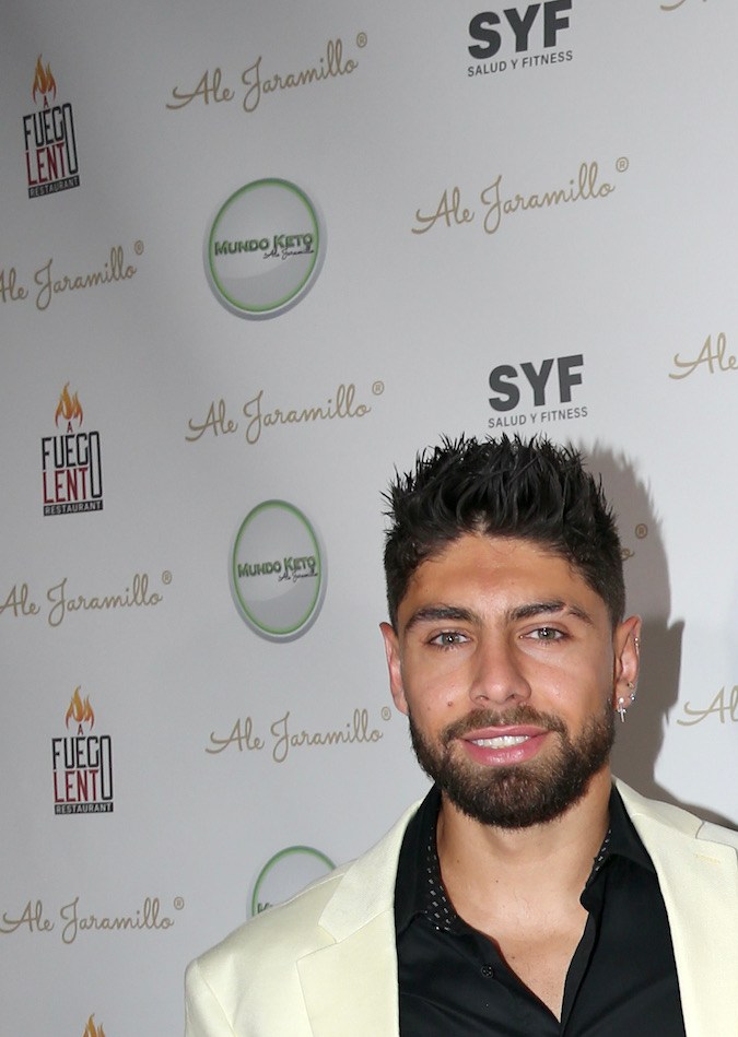 Alejandra Jaramillo, Beta Mejía y Julián Gil en el lanzamiento de Mundo Keto.