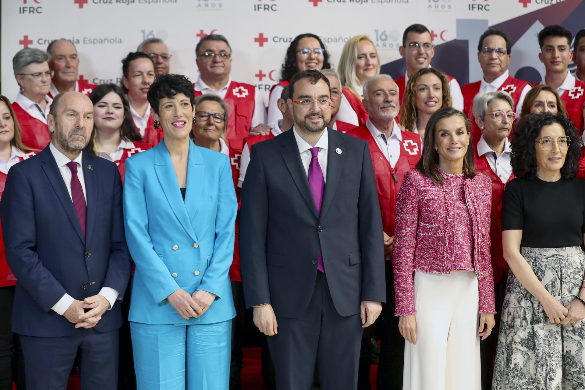 La reina Letizia celebra en en Oviedo el Día Mundial de la Cruz Roja