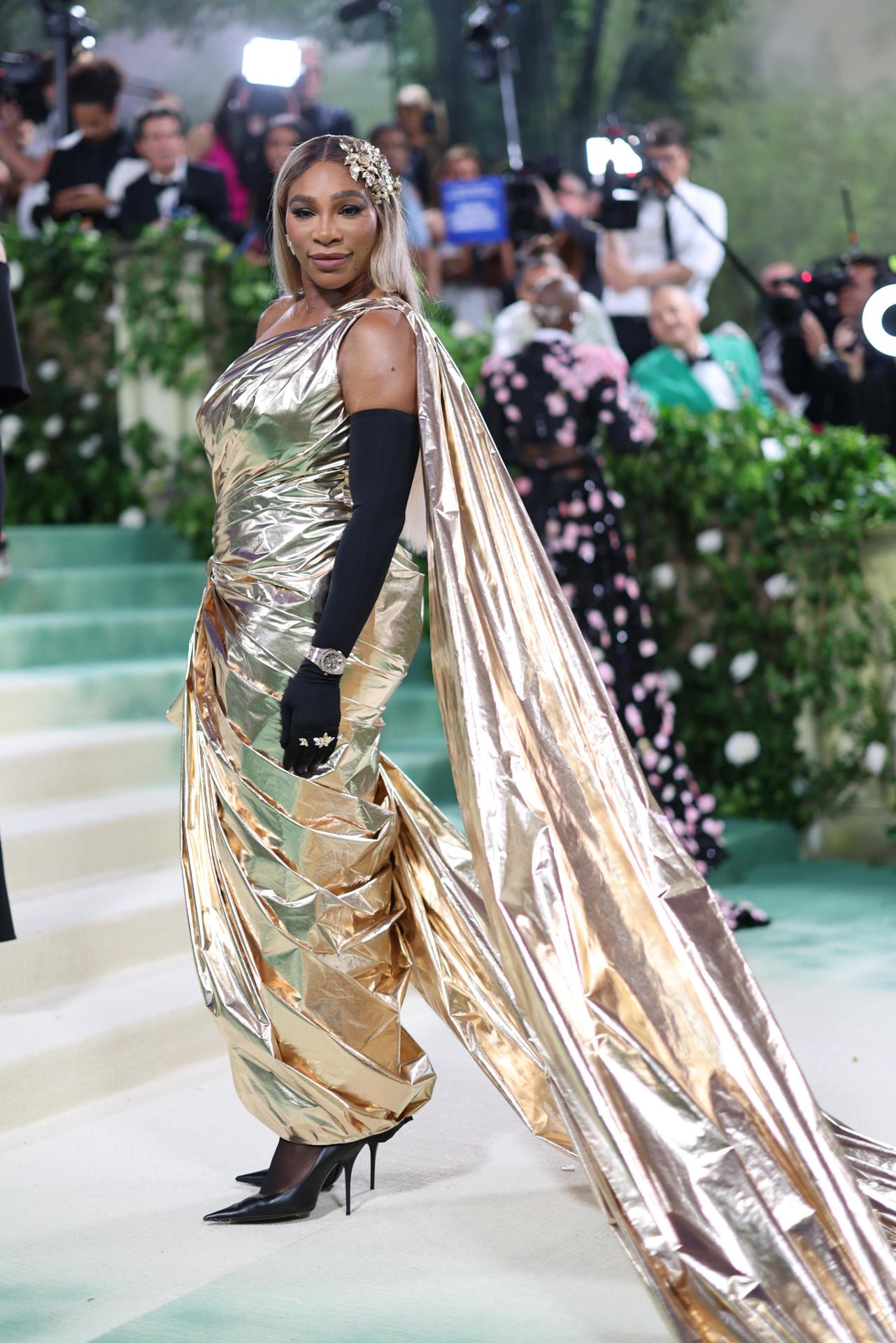 Serena Williams en la MET Gala 2024.