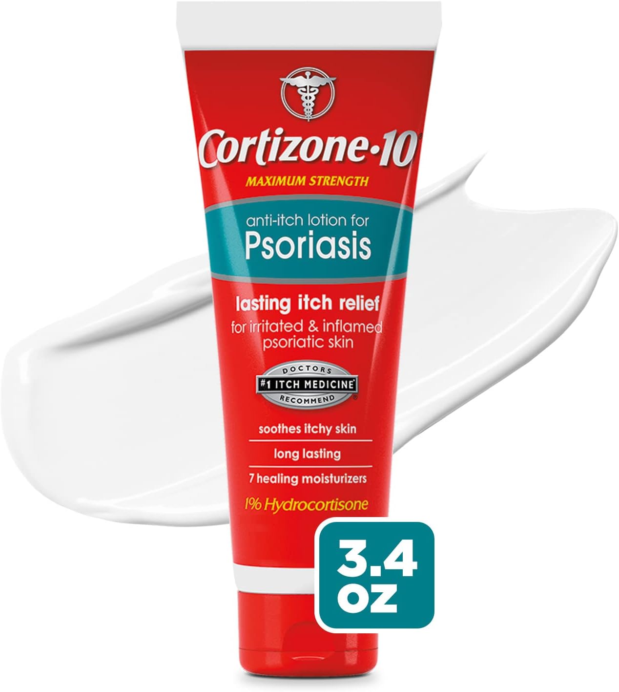 Anti-itch lotion for psoriasis de Cortizone 10