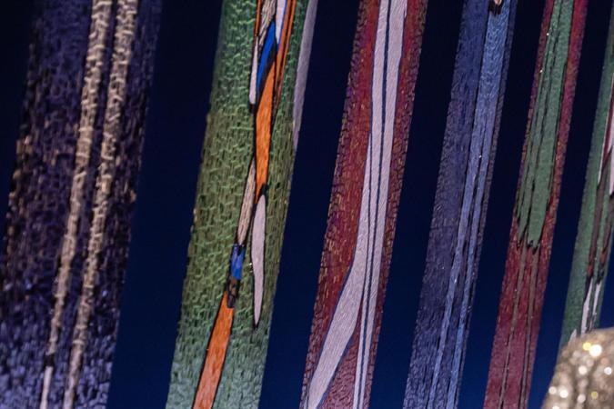 Desfile de Dior en la Semana de la Moda de la Alta Costura. 