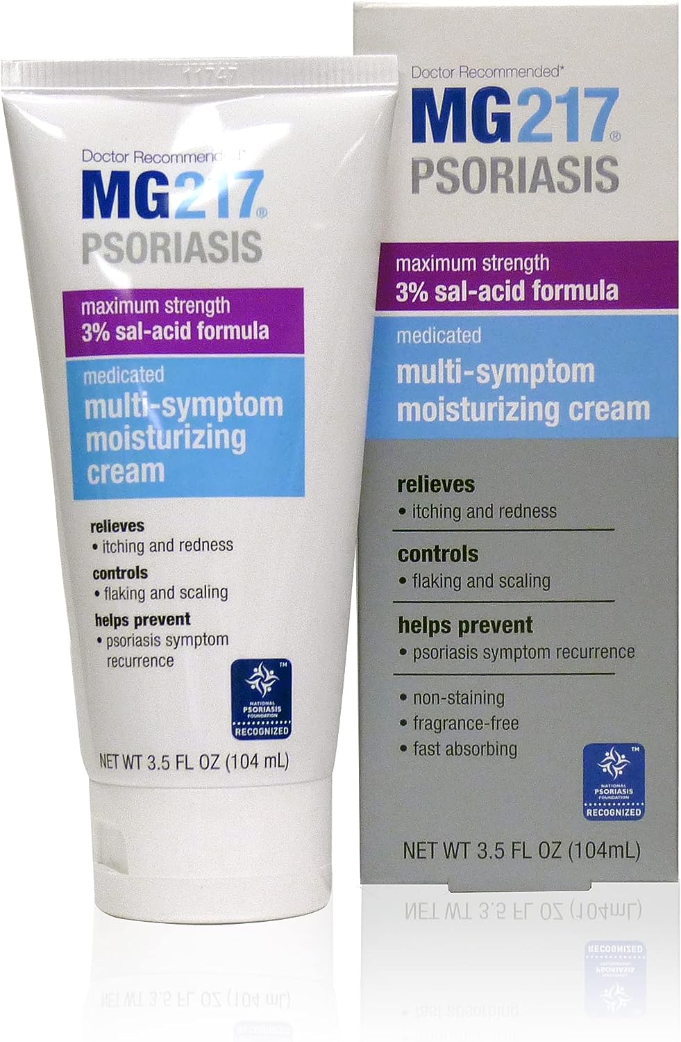 Multi-symptom moisturizing cream de MG217