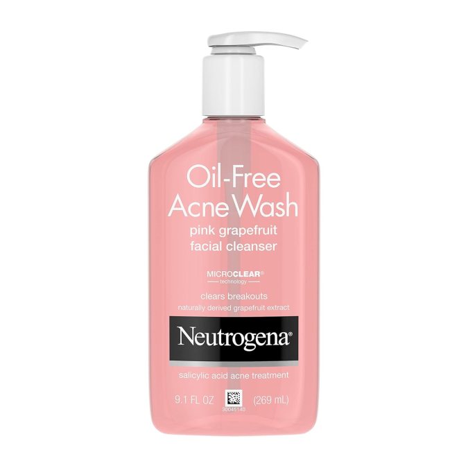 Oil Free Acne Wash de Neutrogena