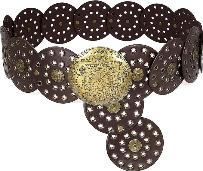 Cinturón coyote de Buywis disponible en Amazon.