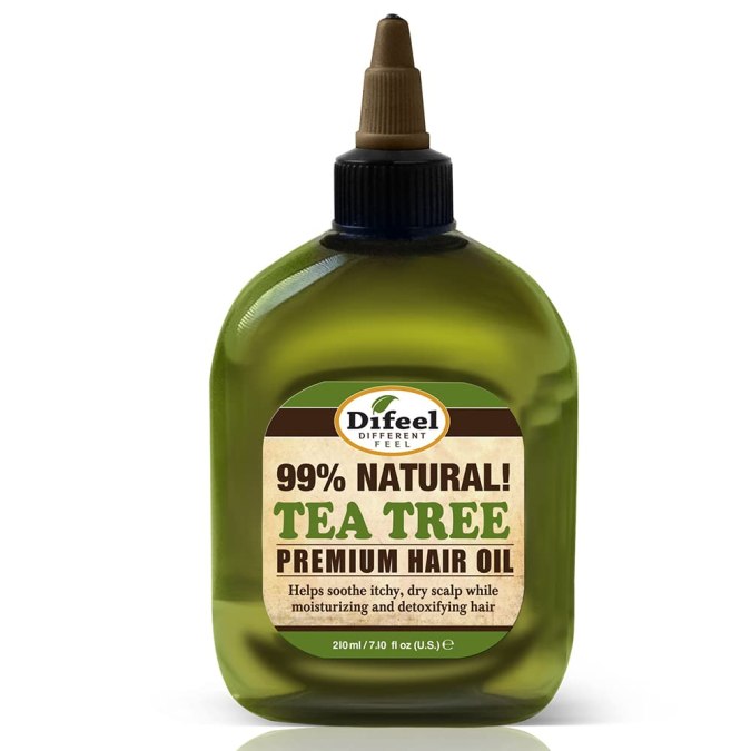 99% Natural Tea Tree Premium Hair Oil de Difeel
