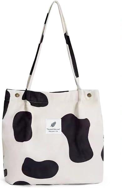 Bolso con estampado de vaca de Tellumo