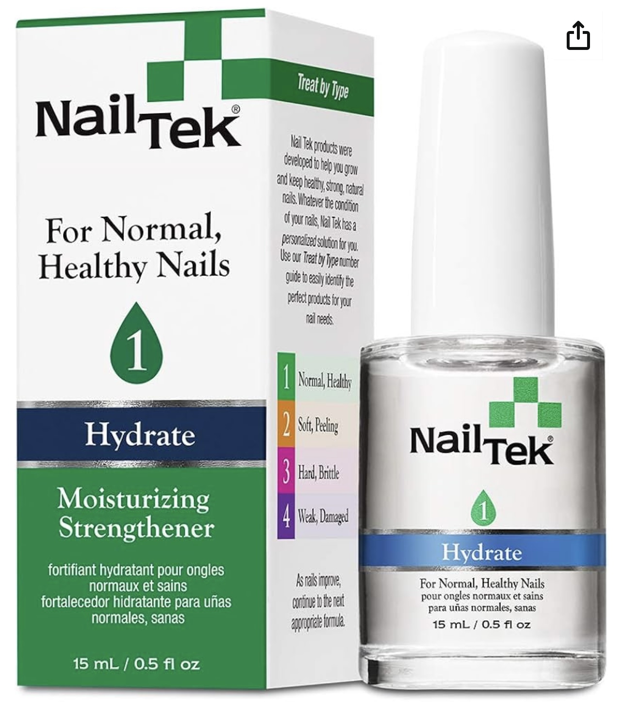 Hydrate 1 de Nail Tek.