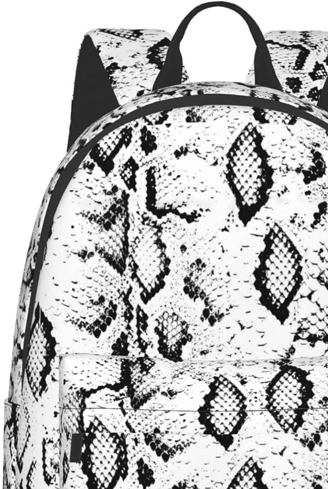 Mochila con estampado de serpiente de FeHuew