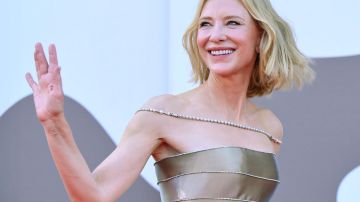 Cate Blanchett lleva uno de los mejores looks en el Festival de Venecia.