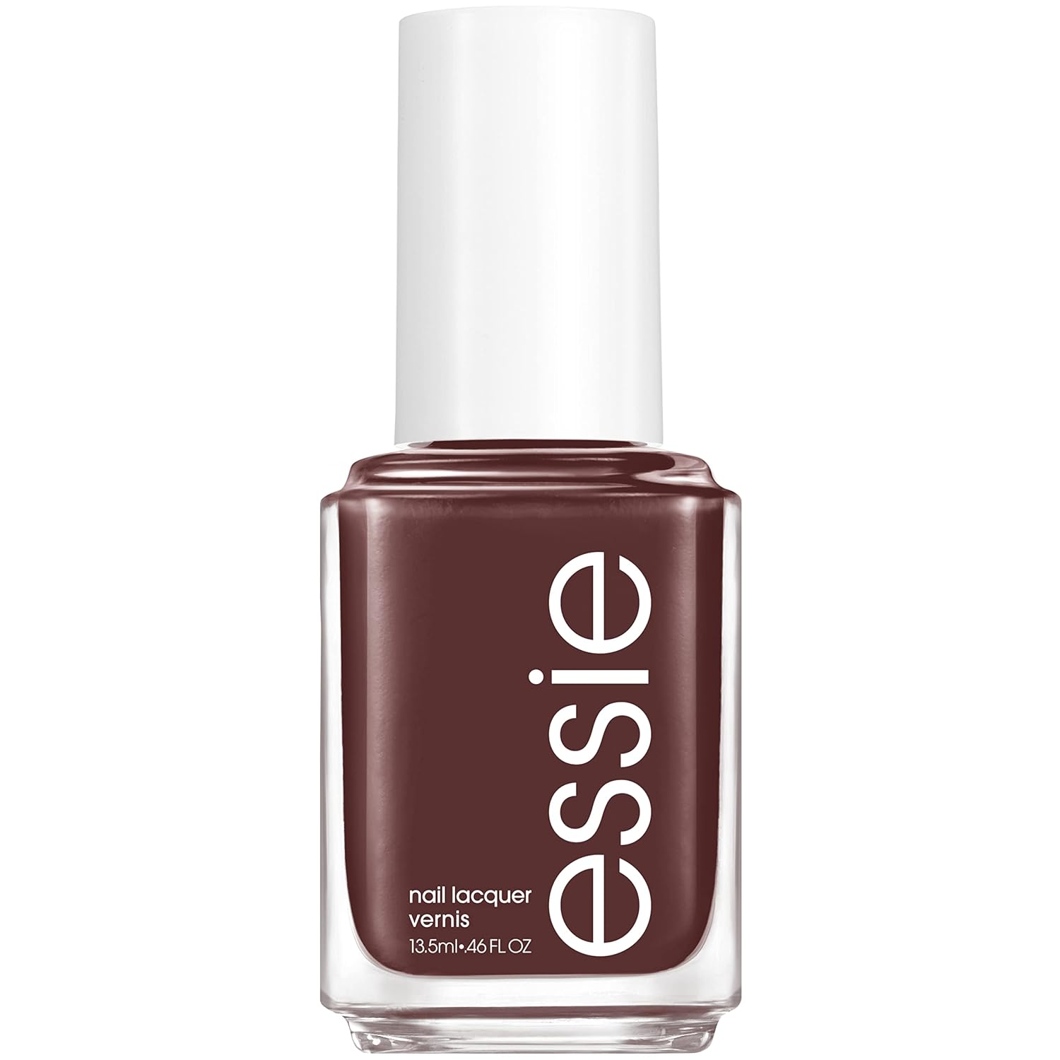 Esmalte de uñas marrón chocolate de Essie