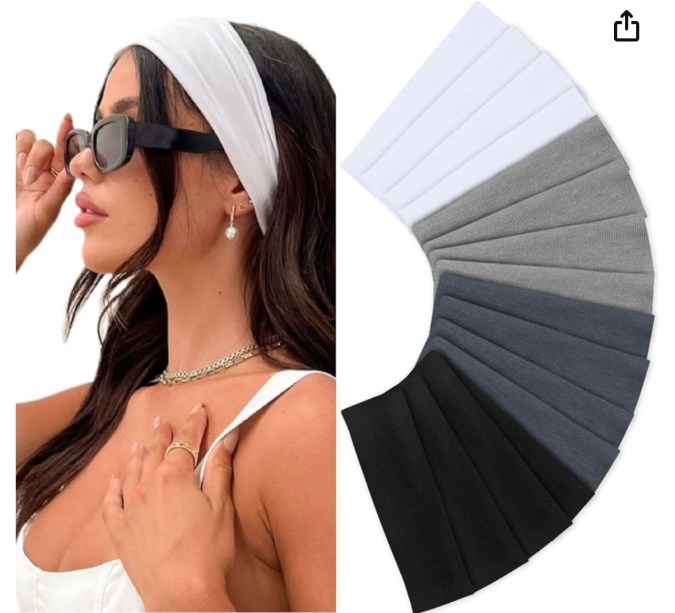 Diadema deportiva disponible en Amazon.