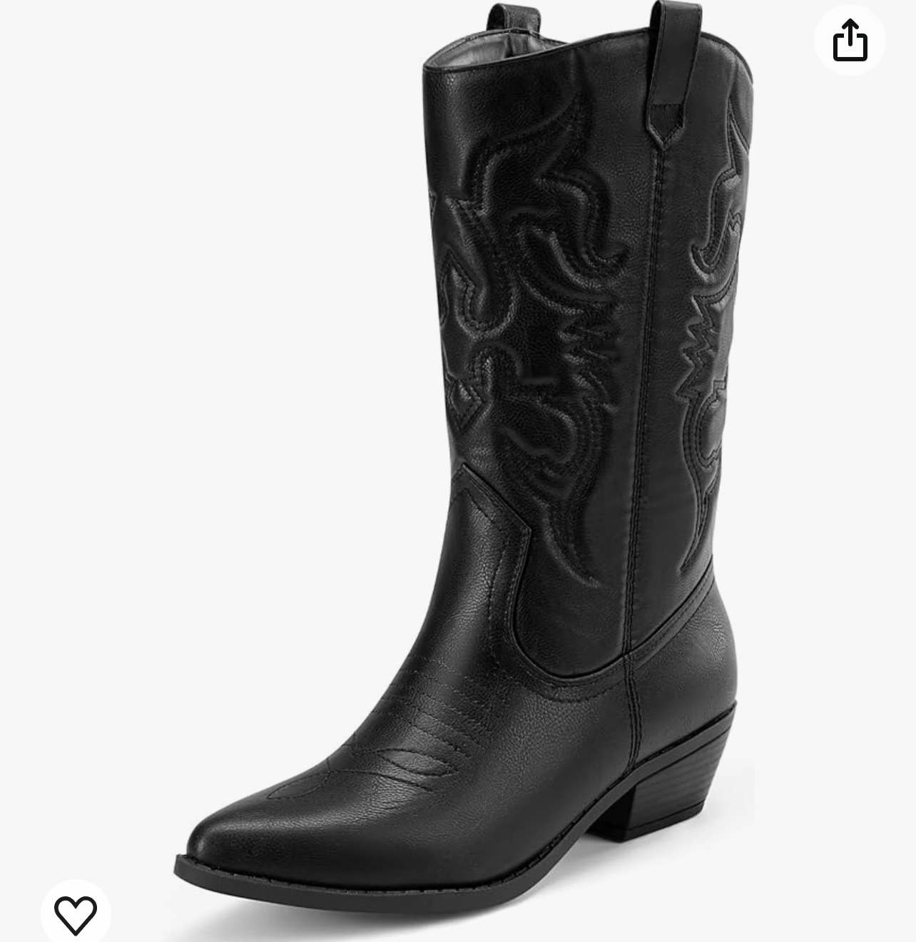 Botas de vaquero disponibles en Amazon.