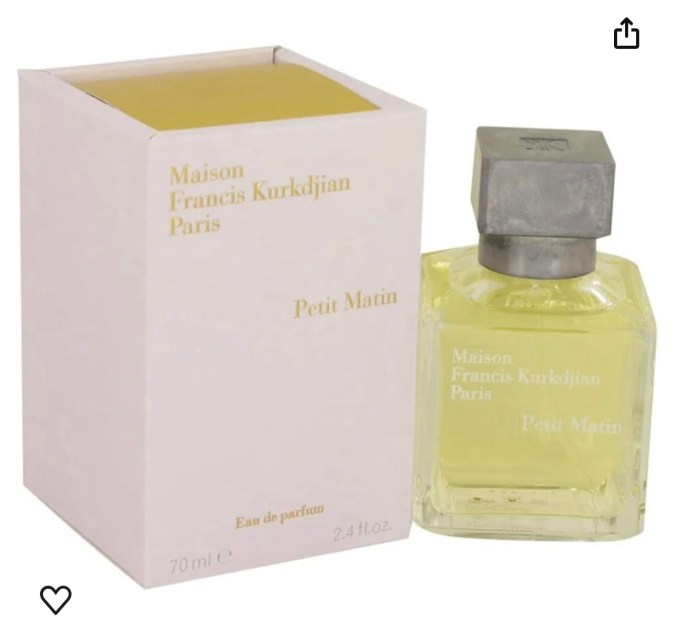 Petit Matin de Maison Francis Kurkdjian.