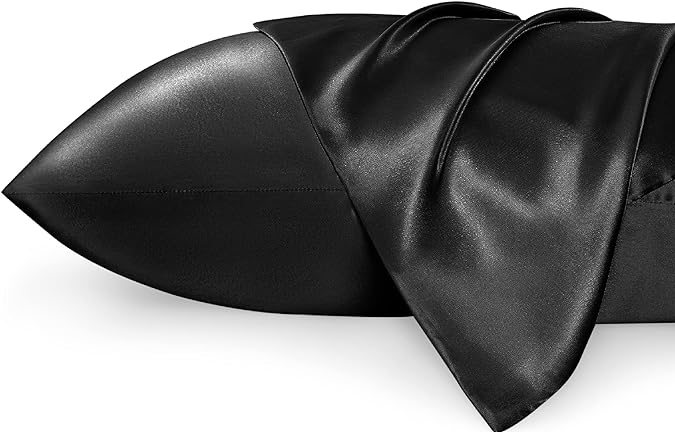 Funda de satén para almohadas de Bedsure