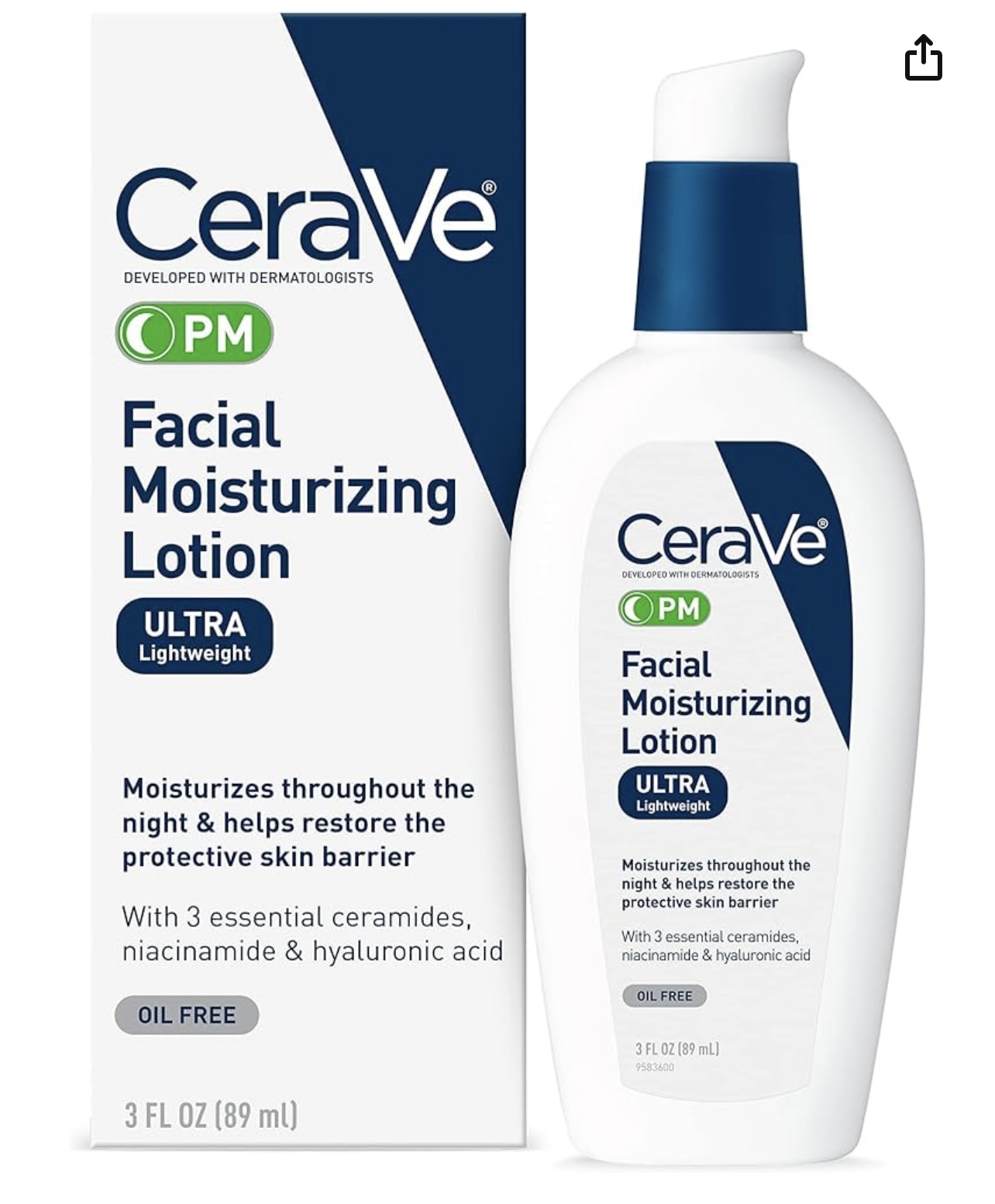 Facial Moisturizing Lotion PM de CeraVe