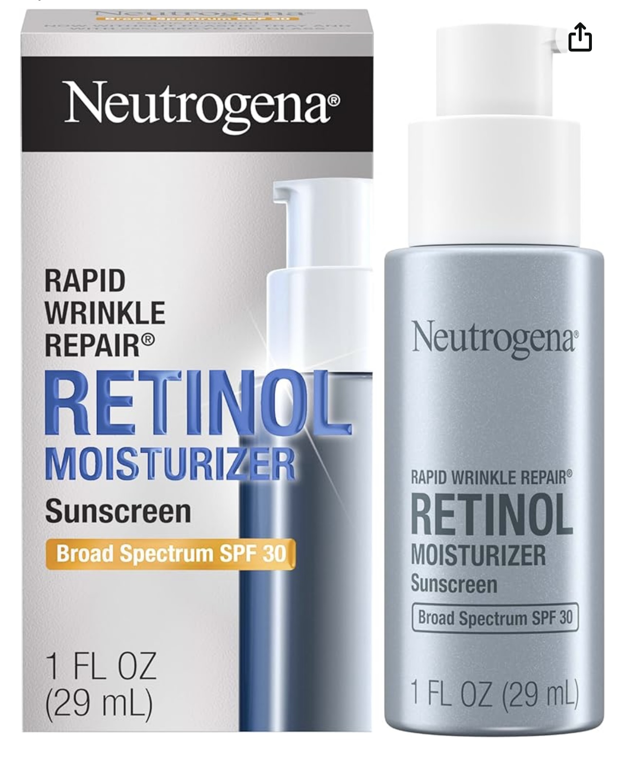 Rapid Wrinkle Repair Retinol de Neutrogena.