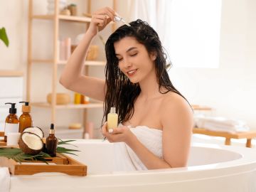 Mejora el crecimiento de tu cabello al incluir aceites en tu rutina.