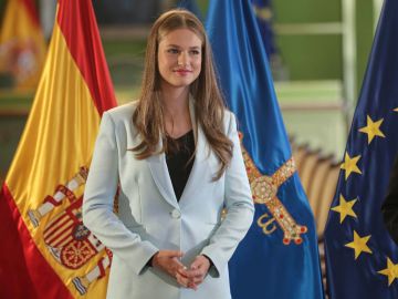 La princesa Leonor recibe un nuevo reconocimiento en Oviedo.