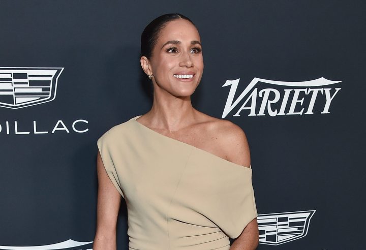 Meghan Markle revive un vestido de Carolina Herrera que usó hace 3 años.