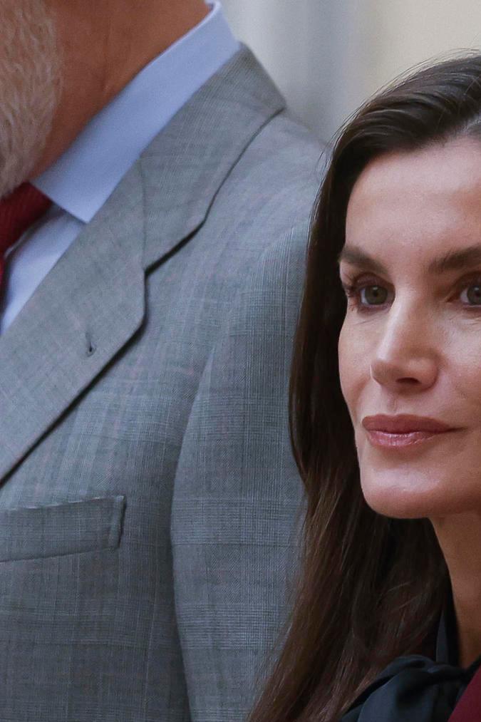 La reina Letizia durante la recepción que ofrecen a los deportistas olímpicos y paralímpicos participantes en los juegos olímpicos de París 2024.