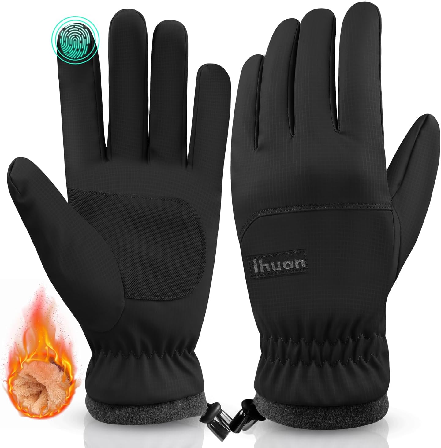 Winter Waterproof Ski Gloves de Iuhan