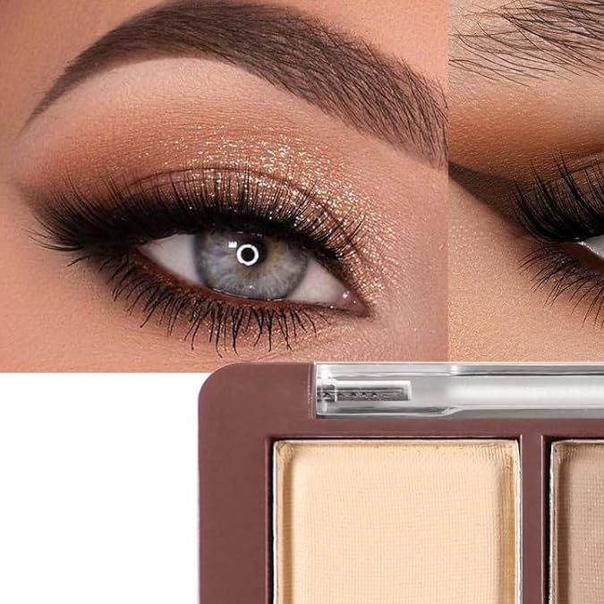 Paleta de sombras de Erinde, disponible en Amazon.