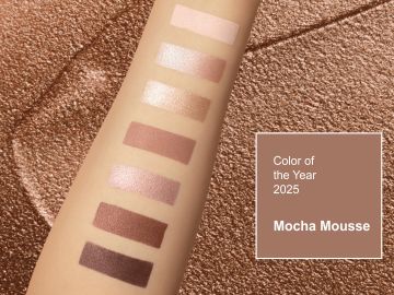 El Mocha Mousse será el color ideal para realizar tus maquillajes en tendencia.