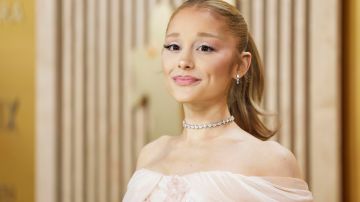 Ariana Grande fue una de las celebridades con el mejor vestido de los premios SAG.