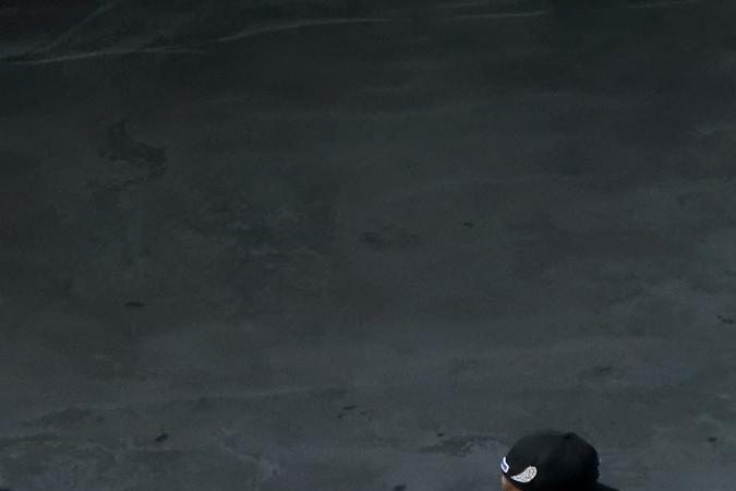 Kendrick Lamar en el show del Super Bowl.