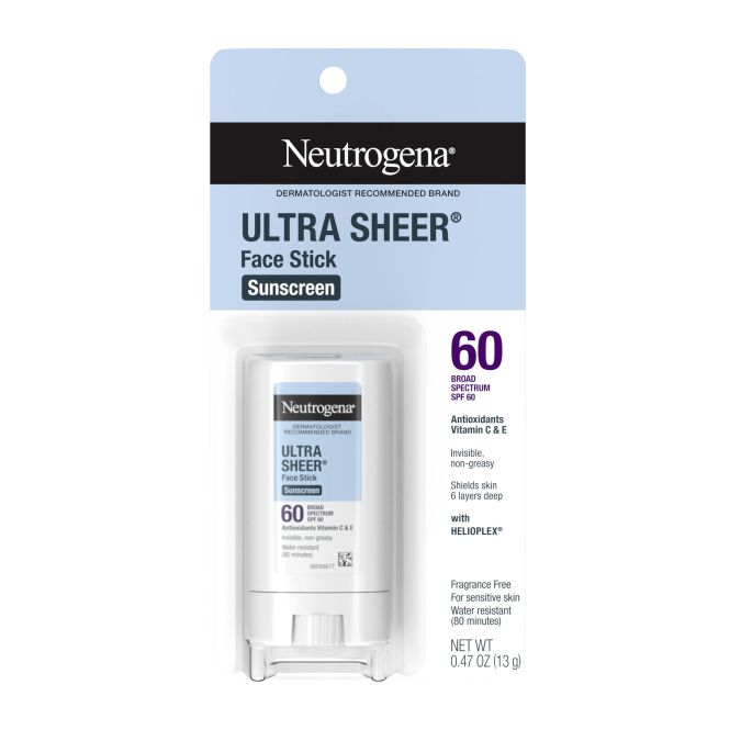 Ultra Sheer Face Stick Sunscreen SPF 60