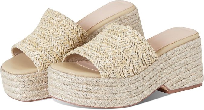 Sandalias de cuña de Eqaudes, disponibles en Amazon