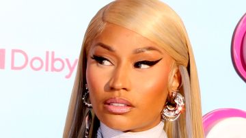 Nicki Minaj tiene una nueva línea de zapatos llamada Dopamina.