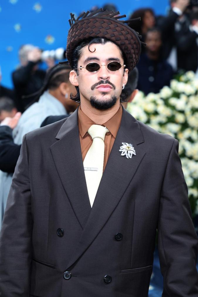 Bad Bunny en la MET Gala 2025.