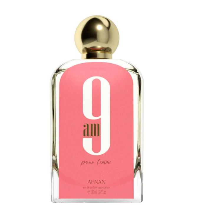 9 AM Pour Femme de Afnan disponible en Amazon.