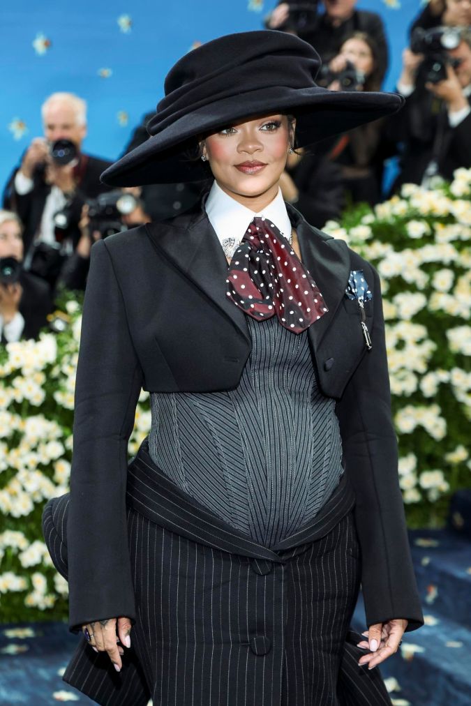 Rihanna en la MET Gala 2025.