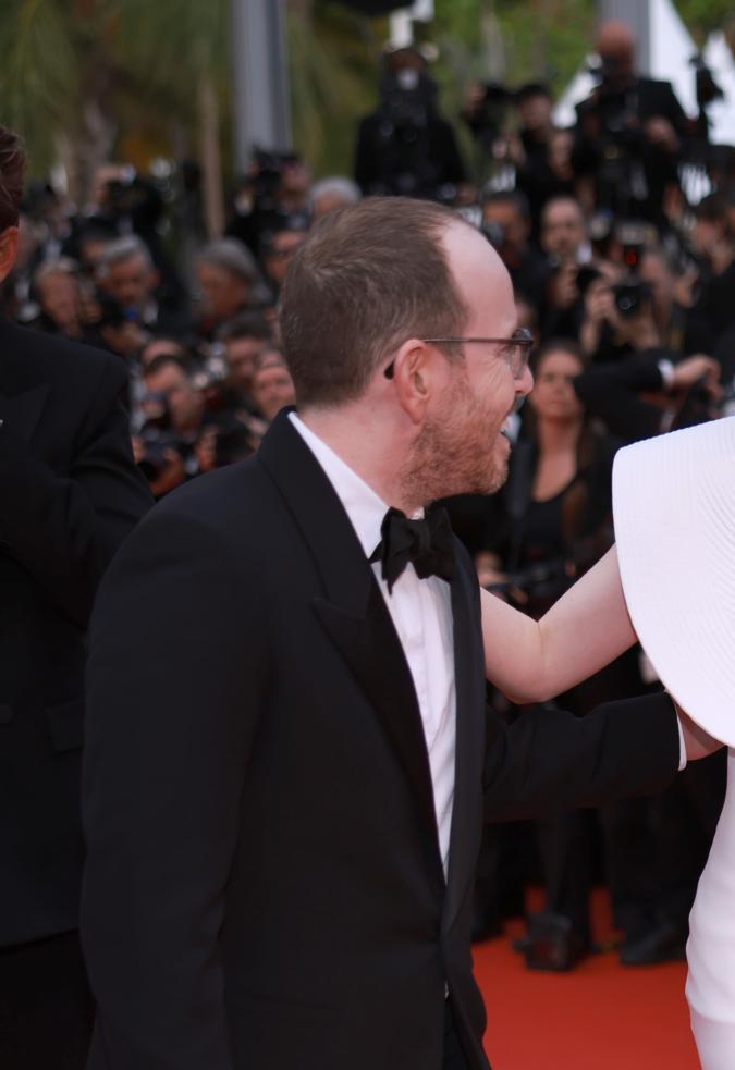 Emma Stone en la alfombra roja del Festival de Cannes 2025.