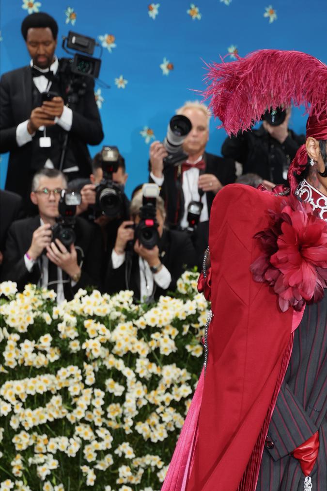 Teyana Taylor en la alfombra de la MET Gala 2025.