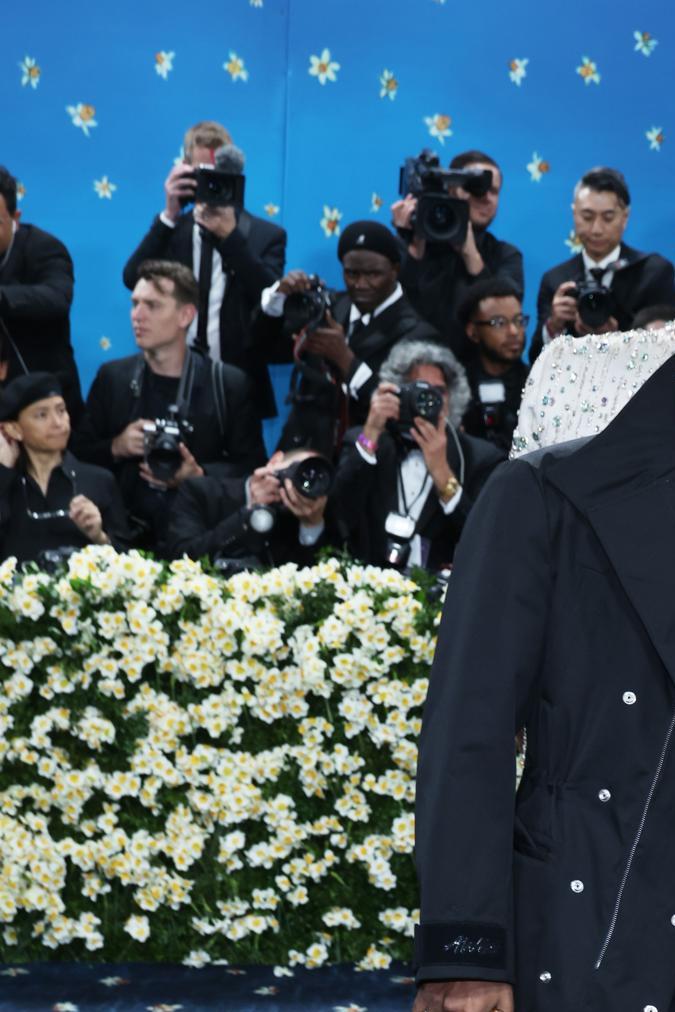 A$AP Rocky en la alfombra de la MET Gala 2025.