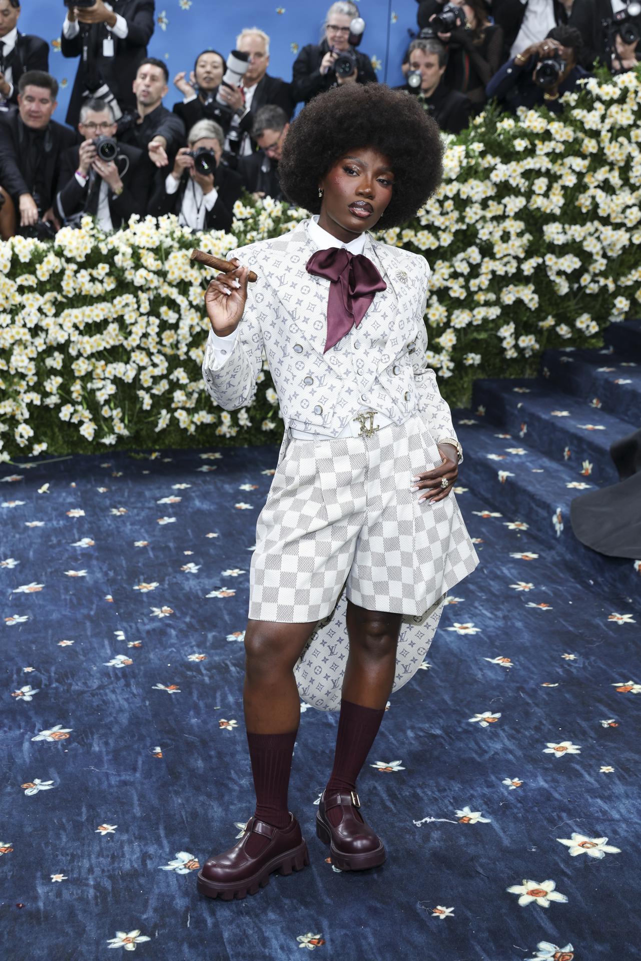 Doechii en la alfombra de la MET Gala 2025.