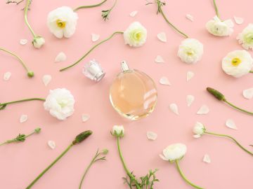 Los aromas florales resultan ideales para usar en la primavera.
