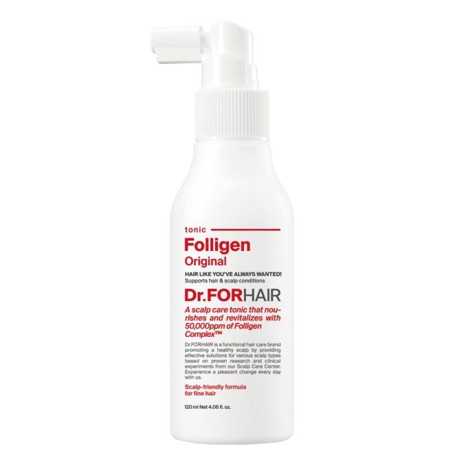 Folligen Tonic de Dr.FORHAIR, disponible en Amazon.