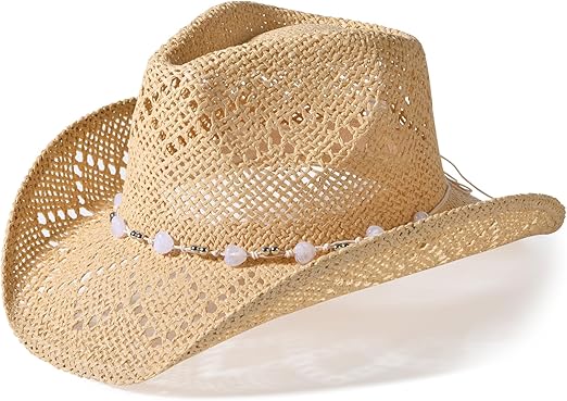 Sombrero vaquero de Willheoy, disponible en Amazon