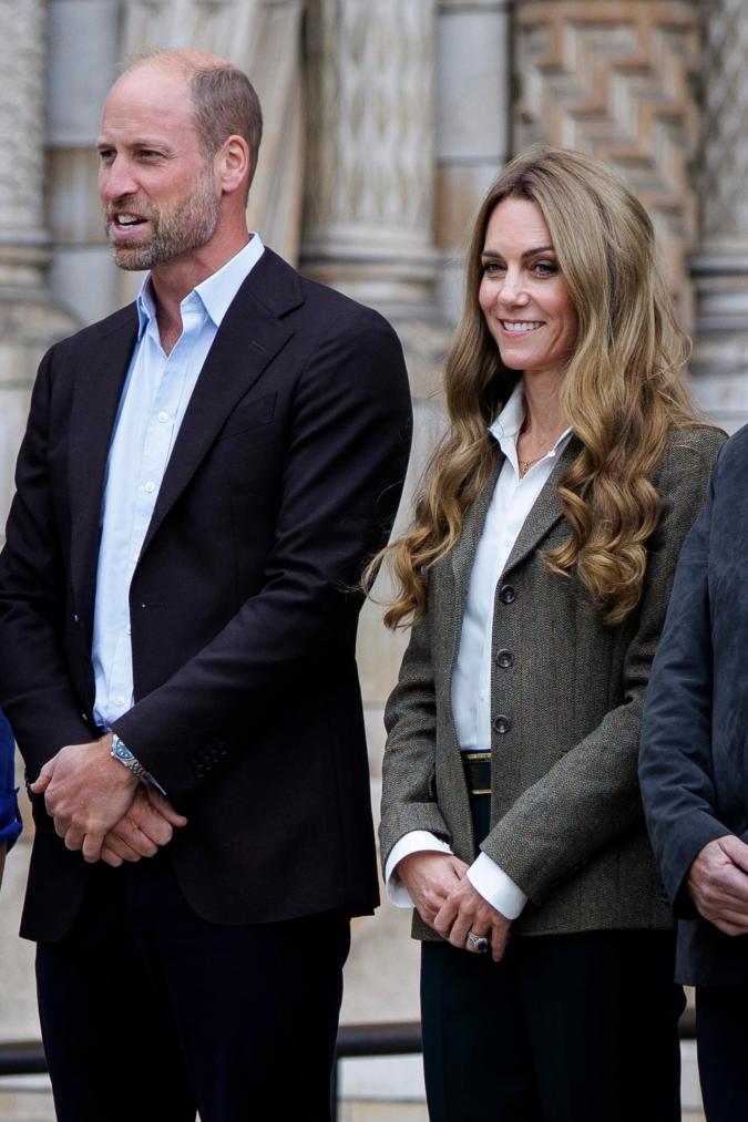 Kate Middleton luce un nuevo color de cabello en tonos dorados.